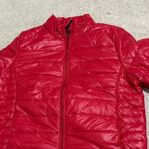 Red Puffer Jacket - Picture 4 of 5